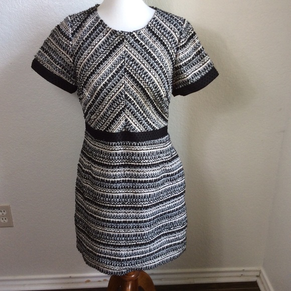 H&M Dresses & Skirts - H&M Tweed Black and White Dress New